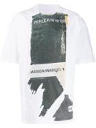 Maison Margiela Oversized Printed T-shirt - White
