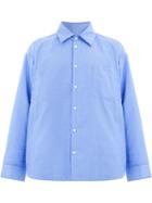 Hed Mayner Loose Fit Shirt - Blue