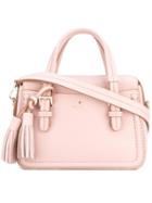 Kate Spade - Hanging Tassel Tote - Women - Calf Leather - One Size, Pink/purple, Calf Leather