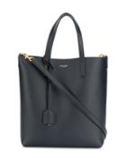 Saint Laurent Small Logo Stamp Shopper - Blue