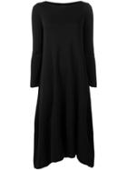 Max Mara Asymmetric Hem Dress - Black