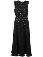 Red Valentino Red Valentino Floral Sequinned Maxi Dress - Black