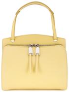 Jil Sander Double Zip Shoulder Bag - Yellow & Orange