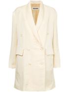 Uma Wang Tailored Fitted Coat - Nude & Neutrals