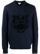 Kenzo Tiger Logo Sweatshirt - Blue