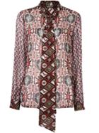 Roberto Cavalli Kaleidoscopic Print Blouse