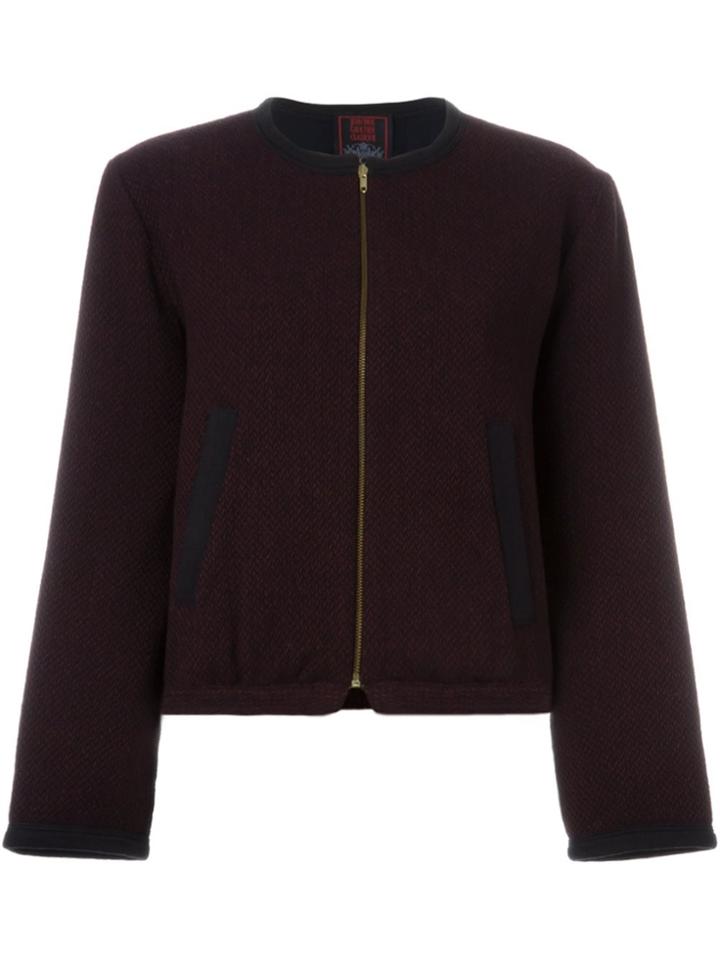 Jean Paul Gaultier Vintage Bomber Jacket - Red