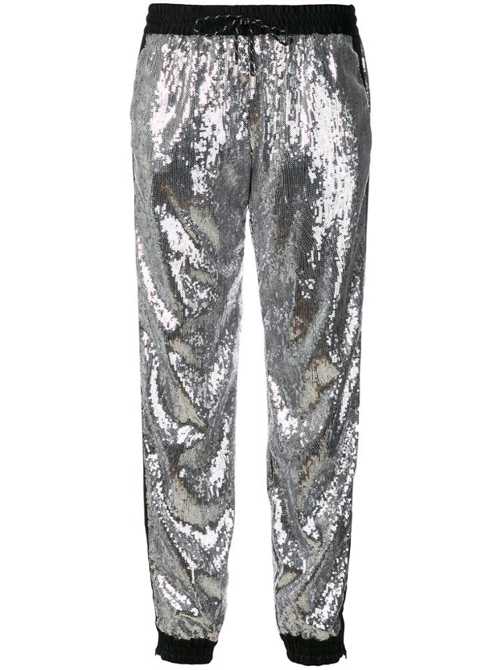 Christian Pellizzari Regular Jogging Pants - Metallic