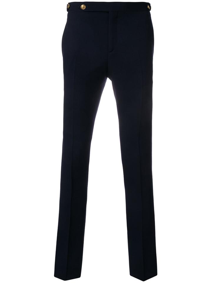 Givenchy Tailored Fitted Trousers - Blue