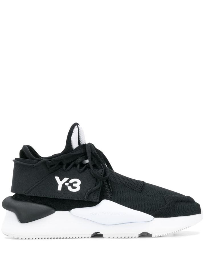 Y-3 Kaiwa Knit Trainers - Black
