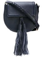 Rebecca Minkoff Tassel Detail Crossbody Bag, Women's, Blue