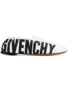 Givenchy Logo Print Slippers - White