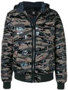 G-star Raw Camouflage Puffer Jacket - Green
