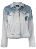 Karl Lagerfeld Karlifornia Denim Jacket - Blue