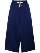 Maison Margiela Floaty Cropped Trousers - Blue