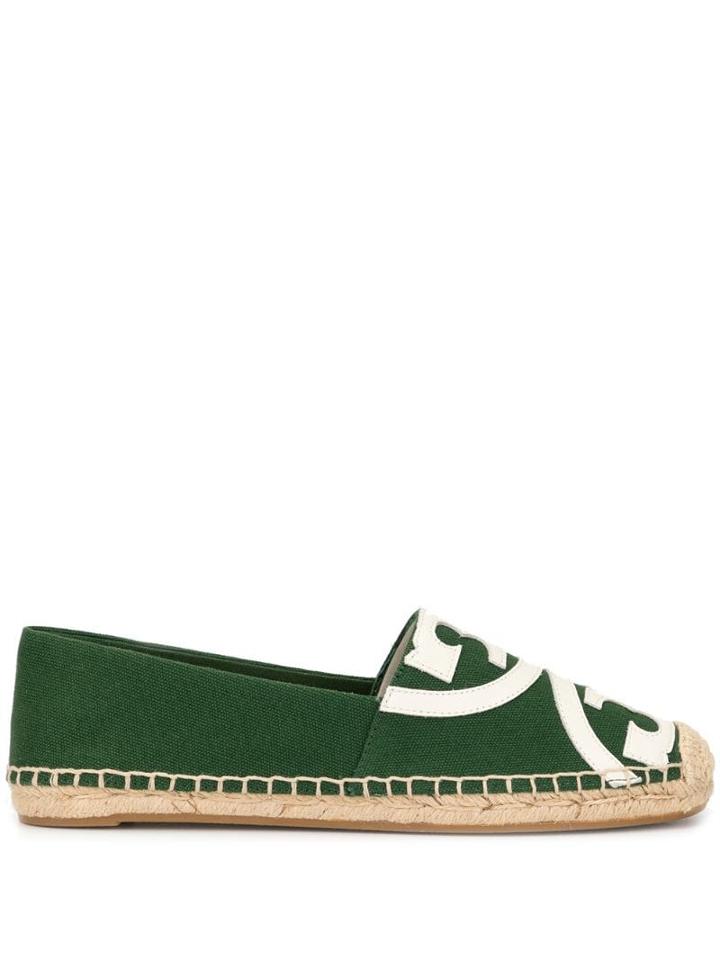 Tory Burch Poppy Espadrilles - Green