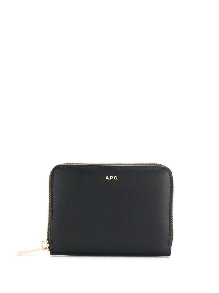 A.p.c. Classic Wallet - Black