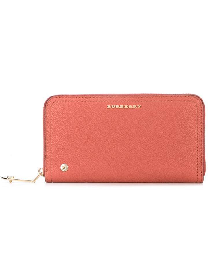 Burberry Zip Up Wallet