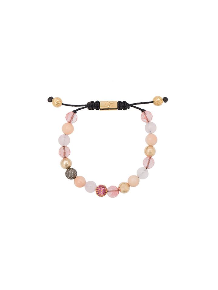 Nialaya Jewelry 14kt Gold Collection Bead Bracelet - Metallic