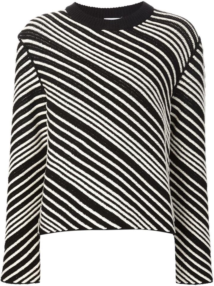 Sonia Rykiel Diagonal Stripe Sweater