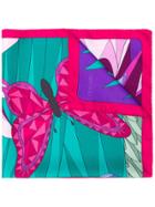 Cha Val Milano Butterfly Scarf - Blue