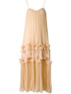 Maria Lucia Hohan Pleated Evening Dress