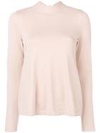 Red Valentino Tie Back Jumper - Neutrals