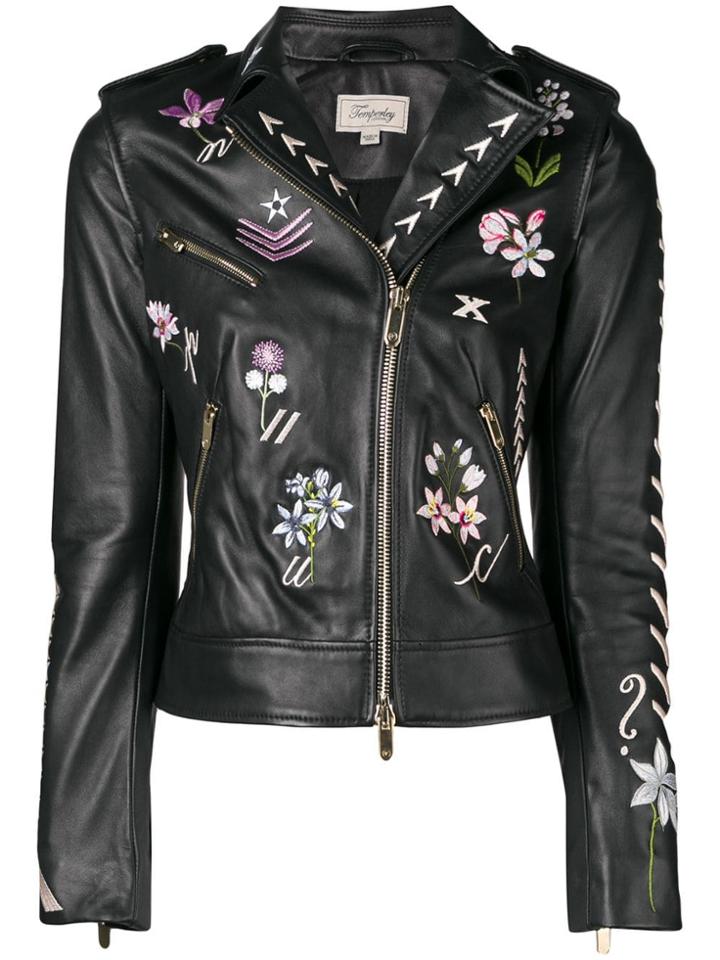 Temperley London Ryder Embroidered Jacket - Black