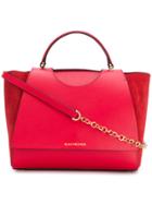 L'autre Chose Logo Chain Strap Bag - Red