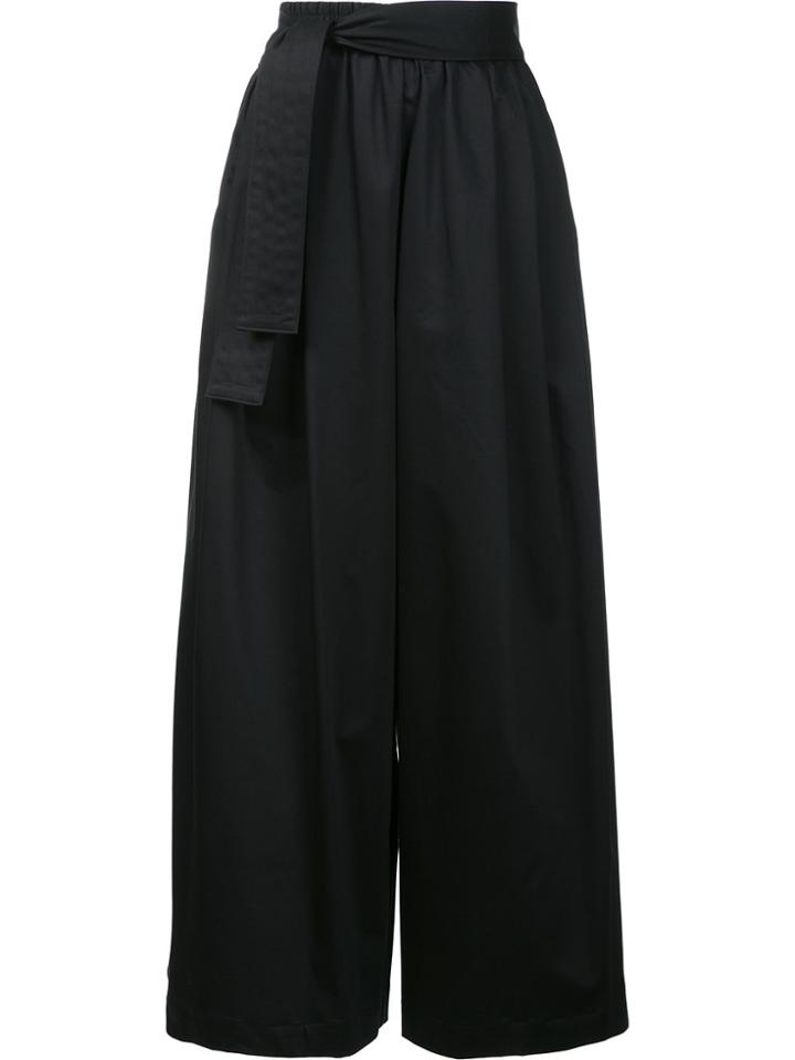 G.v.g.v. Eyelet Belted Slim Leg Pants - Pink & Purple