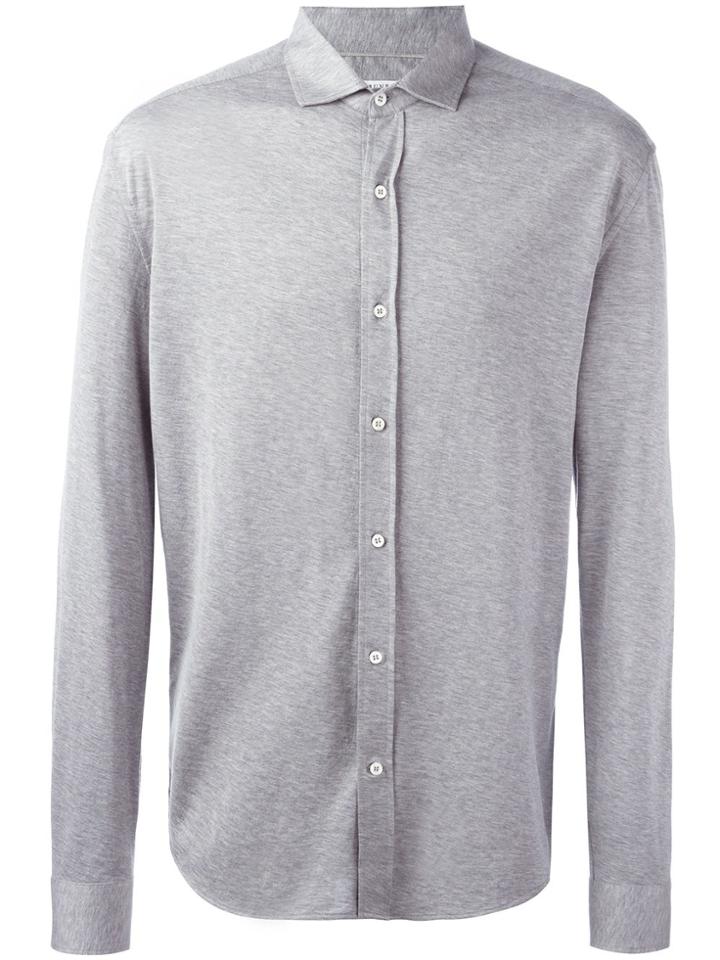 Brunello Cucinelli Button Down Shirt - Grey