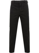 Neil Barrett Concealed Front Trousers - Black