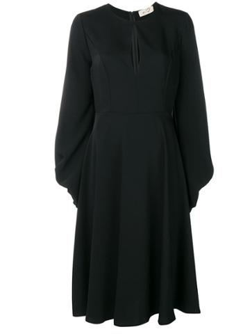 Ki6 Keyhole Dress - Black