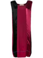 Marni Paneled Dress - Pink & Purple
