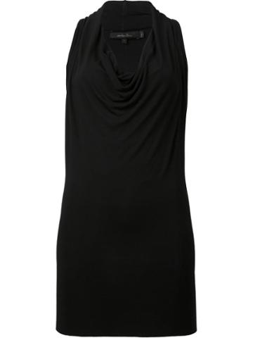 Urban Zen V-neck Top, Women's, Size: Small, Black, Viscose/spandex/elastane