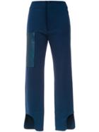 Gloria Coelho High Waisted Trousers - Blue