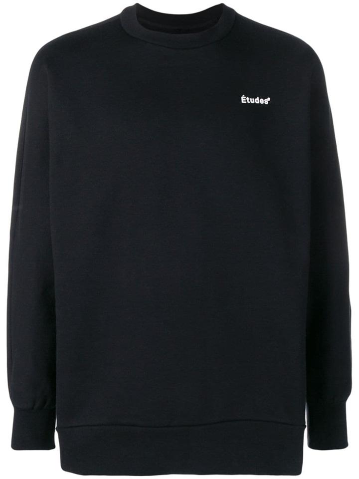 Études Logo Long-sleeve Sweater - Black