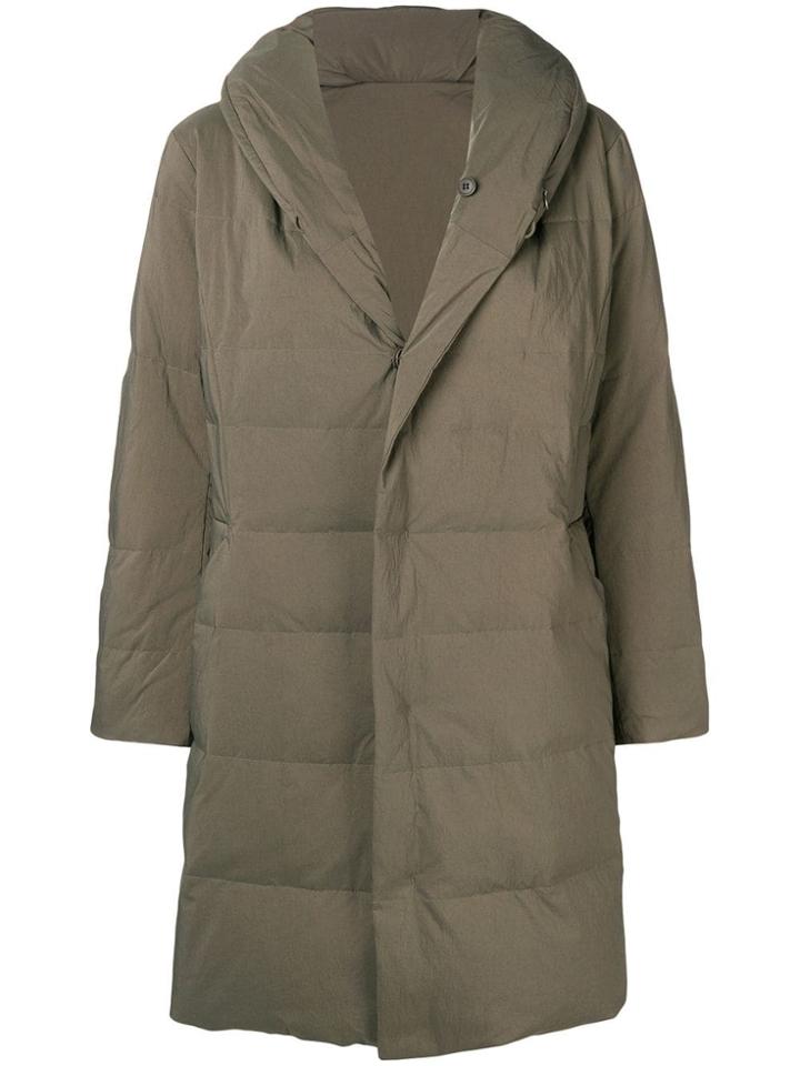 Plantation Mid-length Padded Jacket - Green