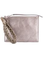 Rick Owens Wristlet Clutch - Metallic