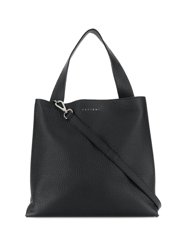 Orciani Jackie Shoulder Bag - Black