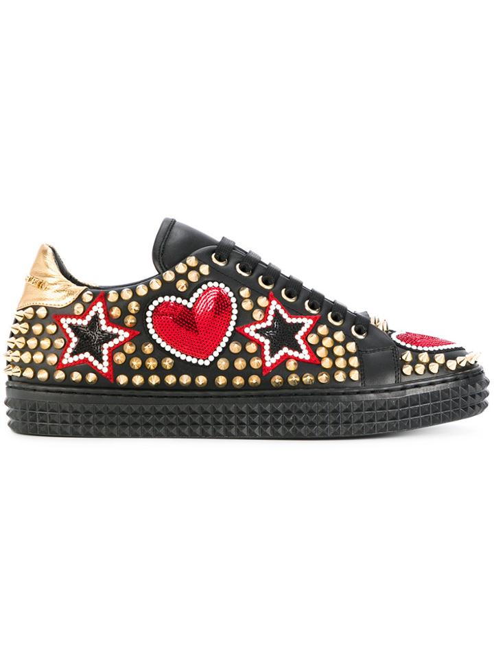 Philipp Plein Hey Sneakers - Black