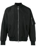 Yang Li - Loose-fit Bomber Jacket - Men - Cotton - 48, Black, Cotton