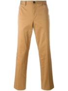 Ps By Paul Smith Slim Fit Chinos, Men's, Size: 38/30, Brown, Cotton/spandex/elastane