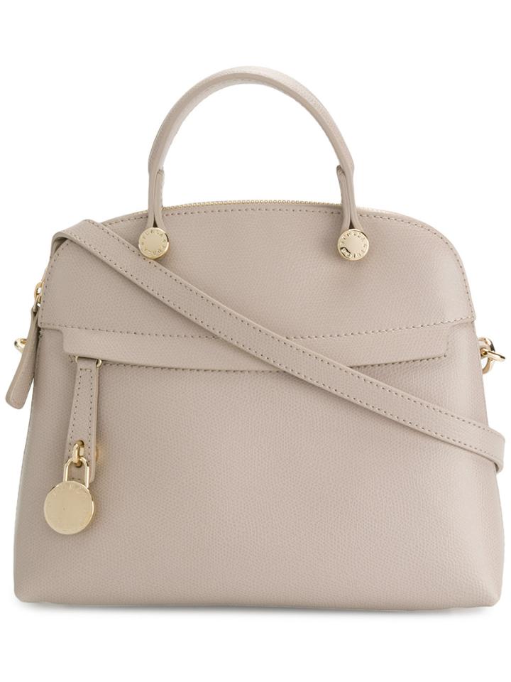 Furla Small Piper Tote - Nude & Neutrals