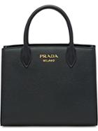 Prada Saffiano Leather Mini Handbag - Black
