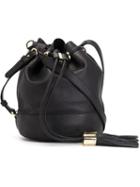 See By Chloé Vicki Shoulder Bag, Women's, Black, Calf Leather/cotton