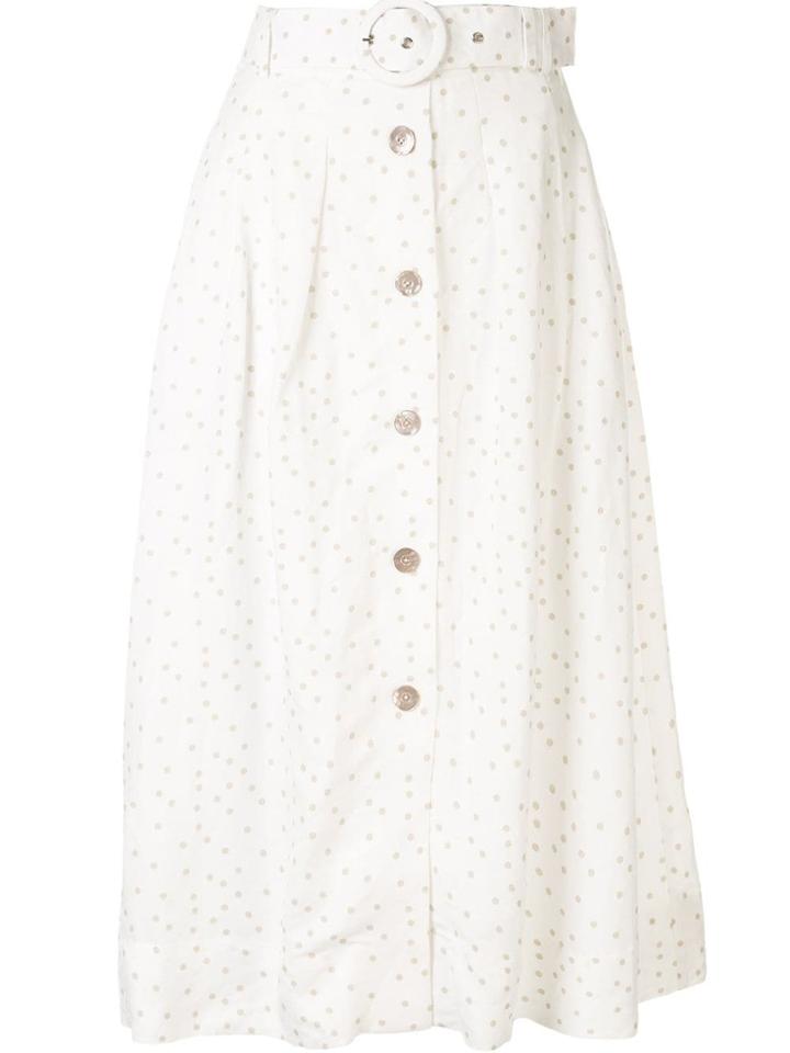 Rebecca Vallance Holliday Midi Skirt - White