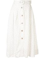 Rebecca Vallance Holliday Midi Skirt - White