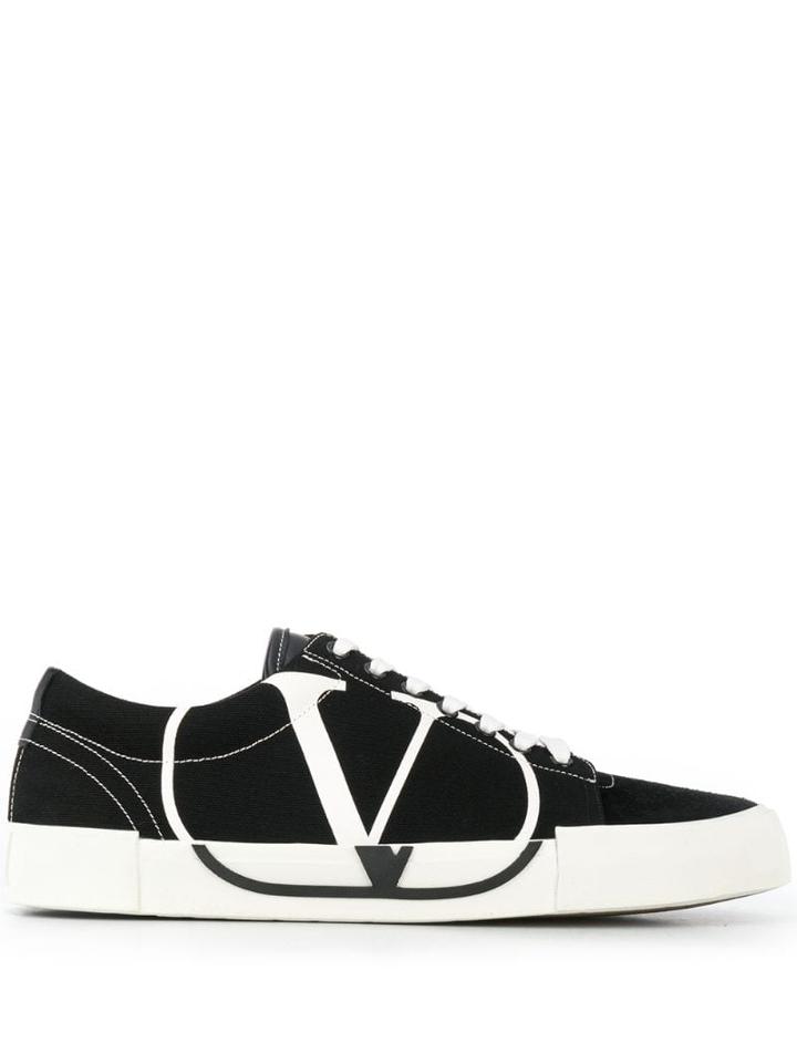 Valentino Valentino Garavani Vlogo Sneakers - Black