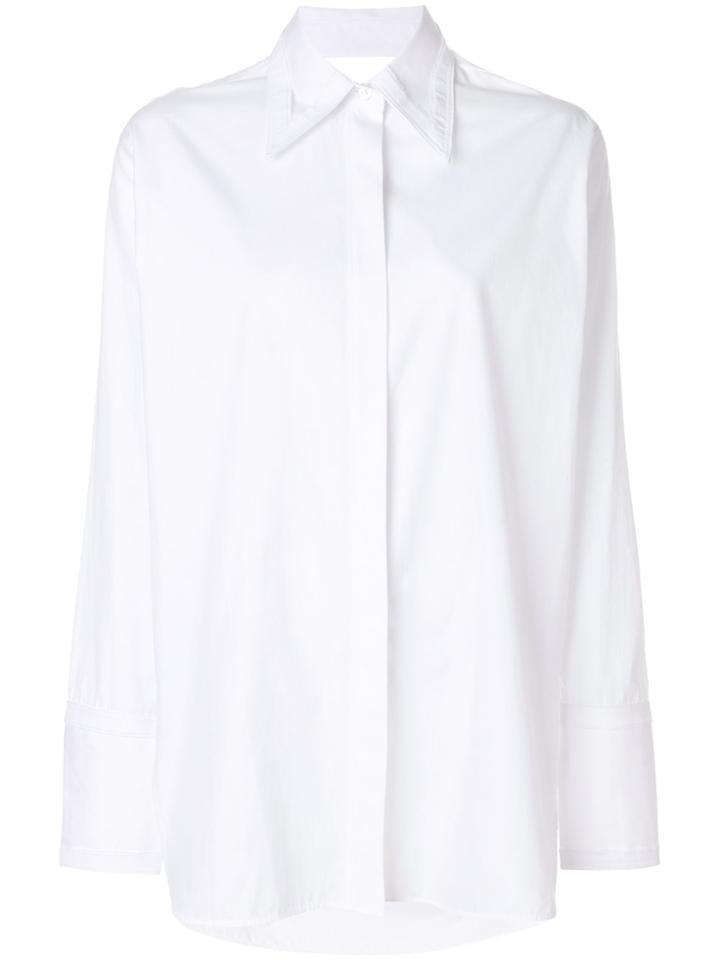 Helmut Lang Cut Out Shirt - White